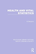 Cover: Health and Vital Statistics - Routledge