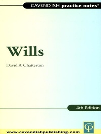 Abbildung von: Practice Notes on Wills - Routledge Cavendish