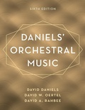 Cover: Daniels' Orchestral Music - Rowman & Littlefield Publishers