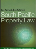Cover: South Pacific Property Law - Routledge Cavendish
