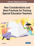 Cover: New Considerations and Best Practices for Training Special Education Teachers - Business Science Reference