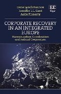 Cover: Corporate Recovery in an Integrated Europe - Edward Elgar Publishing