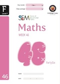 Cover: SEM Maths Level F Week 46 - Oxbridge Centre