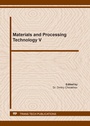 Cover: Materials and Processing Technology V - Trans Tech Publications Ltd