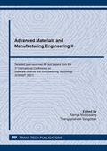 Cover: Advanced Materials and Manufacturing Engineering II - Trans Tech Publications Ltd