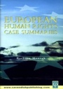 Cover: European Human Rights Case Summaries - Routledge Cavendish