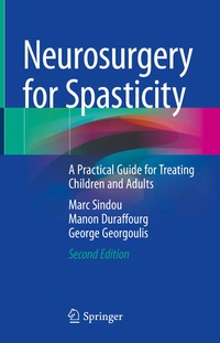 Enlarge image Cover: Neurosurgery for Spasticity - Springer