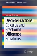 Cover: Discrete Fractional Calculus and Fractional Difference Equations - Springer