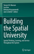 Cover: Building the Spatial University - Springer