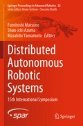 Cover: Distributed Autonomous Robotic Systems - Springer