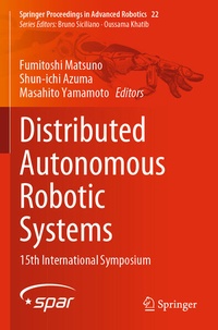 Enlarge image Cover: Distributed Autonomous Robotic Systems - Springer