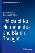 Cover: Philosophical Hermeneutics and Islamic Thought - Springer