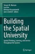 Cover: Building the Spatial University - Springer
