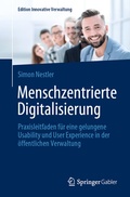 Cover: Menschzentrierte Digitalisierung - Springer Gabler