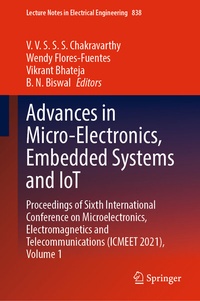 Abbildung von: Advances in Micro-Electronics, Embedded Systems and IoT - Springer