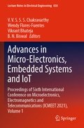 Cover: Advances in Micro-Electronics, Embedded Systems and IoT - Springer