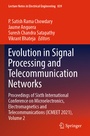 Cover: Evolution in Signal Processing and Telecommunication Networks - Springer