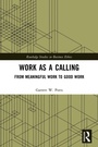 Cover: Work as a Calling - Routledge
