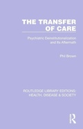 Cover: The Transfer of Care - Routledge