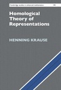 Cover: Homological Theory of Representations - Cambridge University Press