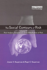 Enlarge image Cover: Social Contours of Risk - Routledge