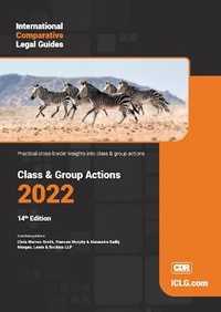 Abbildung von: International Comparative Legal Guide - Class & Group Actions 2022: 14 - Global Legal Group Ltd