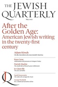 Cover: After the Golden Age - The Jewish Quarterly