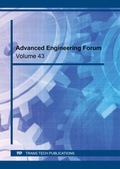 Cover: Advanced Engineering Forum Vol. 43 - Trans Tech Publications Ltd