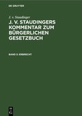 Cover: Erbrecht - De Gruyter