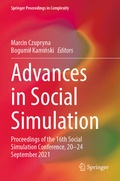 Cover: Advances in Social Simulation - Springer