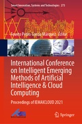 Cover: International Conference on Intelligent Emerging Methods of Artificial Intelligence & Cloud Computing - Springer