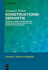 Abbildung von: Konstruktionssemantik - De Gruyter