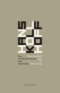 Cover: Das Architektonische - eine Spurenlese - Wasmuth Verlag