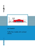 Cover: Traffic flow models with nonlocal velocity - Dr. Hut