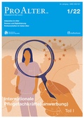 Cover: ProAlter Ausgabe 1/2022 - medhochzwei Verlag