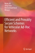 Cover: Efficient and Provably Secure Schemes for Vehicular Ad-Hoc Networks - Springer