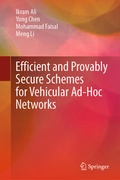 Cover: Efficient and Provably Secure Schemes for Vehicular Ad-Hoc Networks - Springer