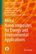 Cover: Metal Nanocomposites for Energy and Environmental Applications - Springer