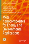 Cover: Metal Nanocomposites for Energy and Environmental Applications - Springer