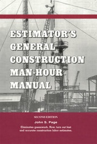 Abbildung von: Estimator's General Construction Manhour Manual - Gulf Professional Publishing