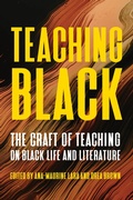 Cover: Teaching Black - University Press of Mississippi