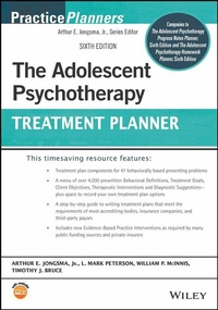 Abbildung von: The Adolescent Psychotherapy Treatment Planner - Wiley