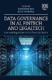 Enlarge image Cover: Data Governance in AI, FinTech and LegalTech - Edward Elgar Publishing