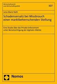 Abbildung von: Schadensersatz bei Missbrauch einer marktbeherrschenden Stellung - Nomos