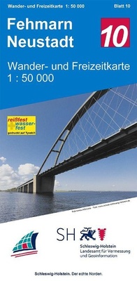 Abbildung von: Fehmarn - Neustadt. Wander- und Freizeitkarte 1:50 000 - Landesamt f.Vermessung