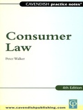 Cover: Practice Notes on Consumer Law - Routledge Cavendish