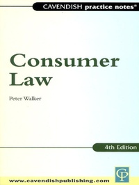 Abbildung von: Practice Notes on Consumer Law - Routledge Cavendish