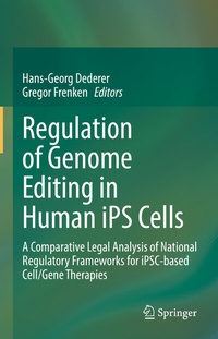 Abbildung von: Regulation of Genome Editing in Human iPS Cells - Springer