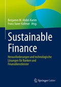 Cover: Sustainable Finance - Springer Gabler
