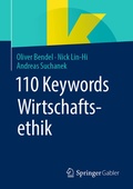 Cover: 110 Keywords Wirtschaftsethik - Springer Gabler